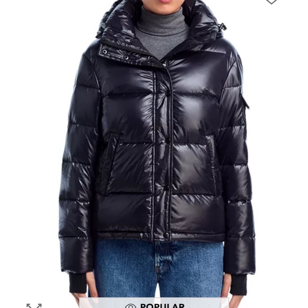 Women's Black Puffer Jacket